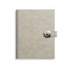 Cover A6 Beige Wildleder