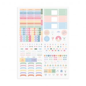 Pretty Pastels Sticker