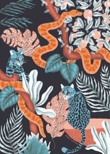 Jungle Cats von Frida Clerhage