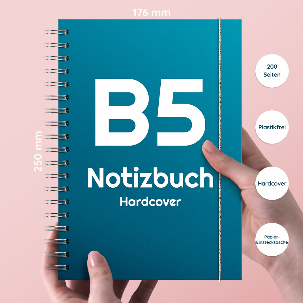 Notizbuch B5 Hardcover