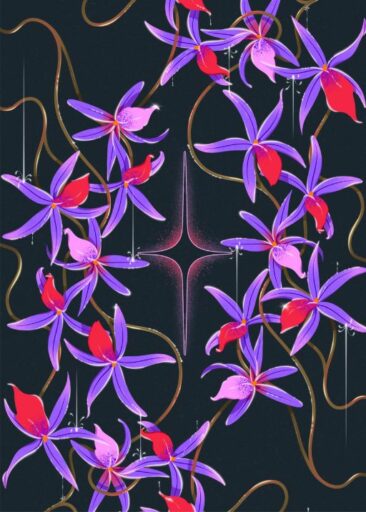 Flowers front cover von Laurie-Anne Poquet